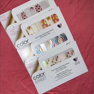 NWT Color Street Assorted Nail Art Strips $15/EACH